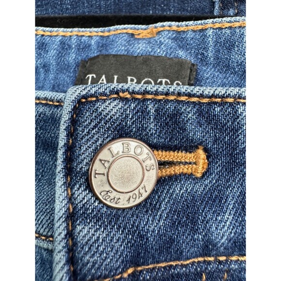 Talbot's Women's Everyday Relaxed Jeans Size 16 Sonia Wash - Picture 4 of 7